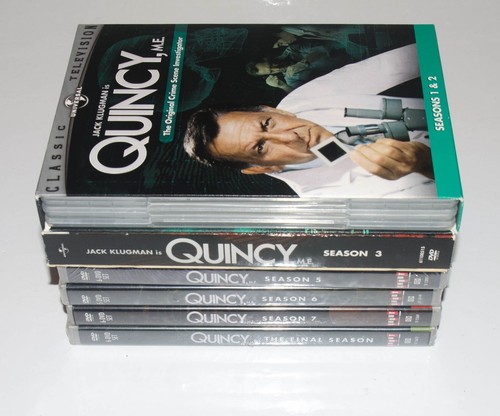 Quincy, M.E. DVD The Complete TV Series Seasons 1-3, 5-8 MISSING Season 4 N2 - Picture 2 of 3