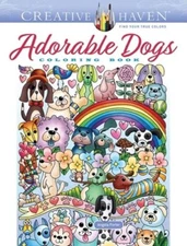 Creative Haven Adorable Dogs Coloring Book by Dr. Porter, Angela: New