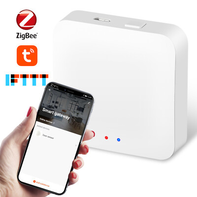 Tuya ZigBee 3.0 Smart Gateway Hub Wireless Smart Home Bridge Smart Life APP~DE