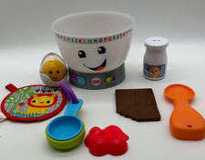 FISHER PRICE Laugh  Learn MAGIC COLOR MIXING Bowl AgeS 6-36 months-TESTED/WORKS