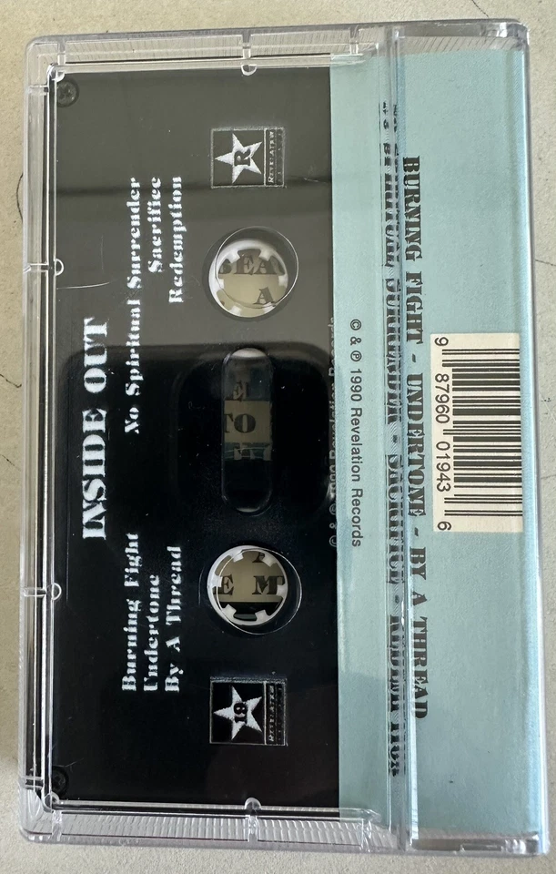 Inside Out / Rage Against The Machine Zach De La Rocha’s Original Band Cassette - Image 2 of 4