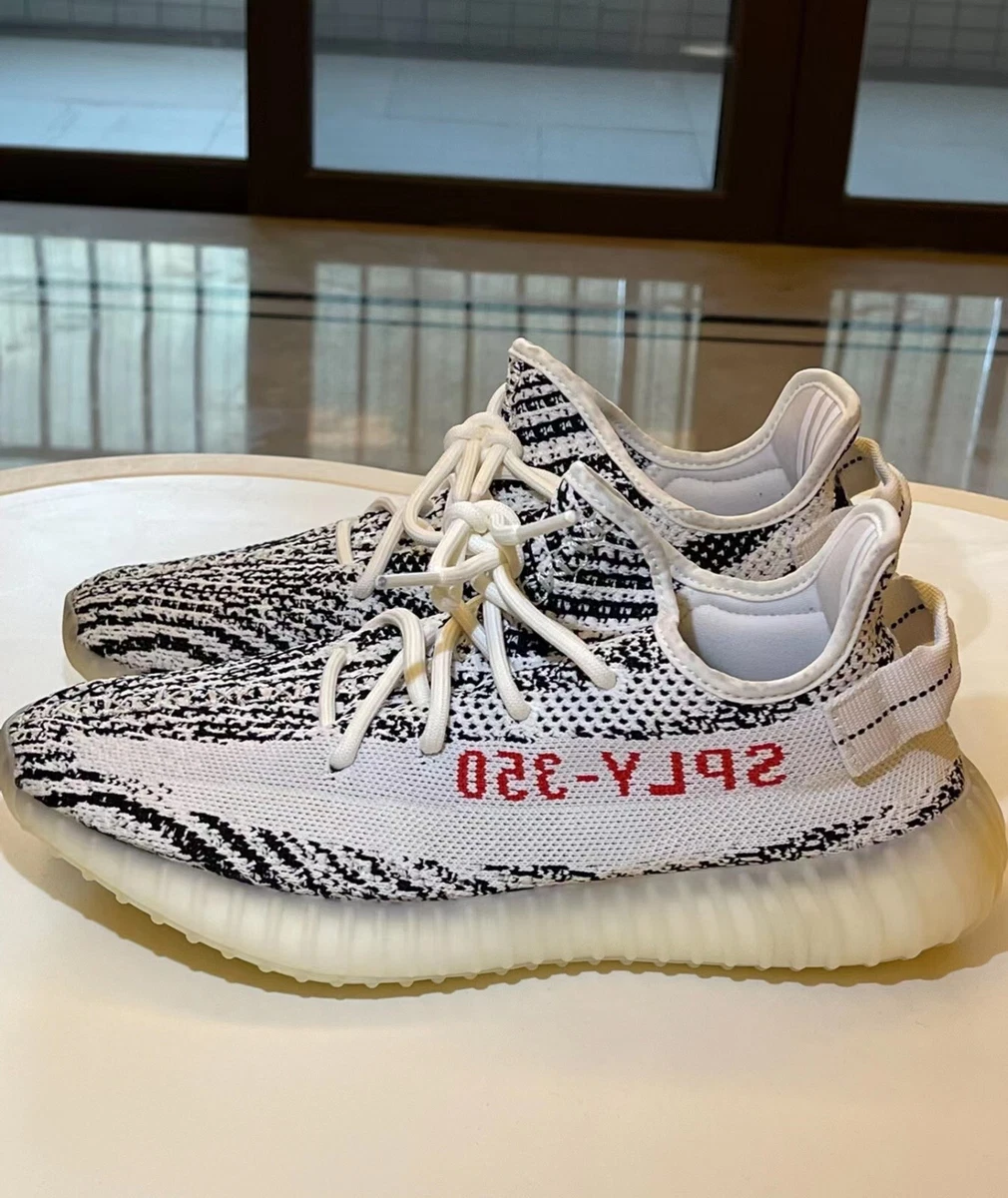 Yeezy 350 Boost V2 White Zebra Shoes 7