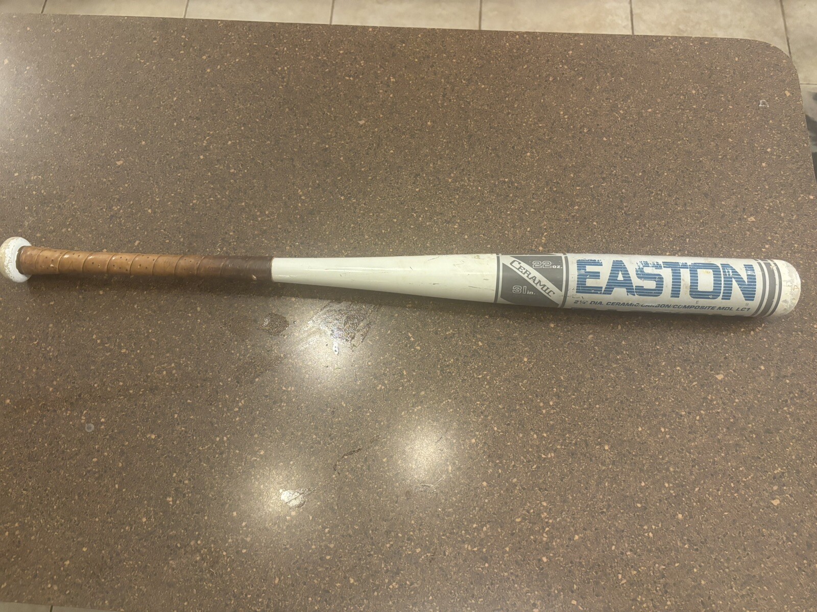 Rare Easton Ceramic Carbon Composite Little League Bat LC1, 31in 22oz 2