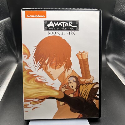 Avatar The Last Airbender - Book 3: Fire (DVD, 5 Discs) Season 3