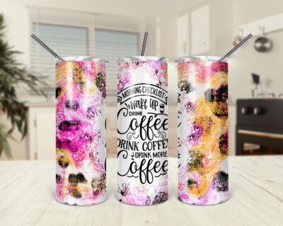 Morning Checklist Coffee 20oz Tumbler