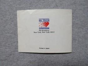 CHESSMASTER Manual - no game .... NES Nintendo