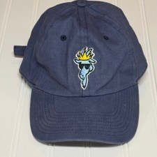 Gorra GOAT USA OG Snapback azul con logotipo