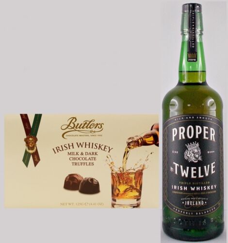 Proper No.12 irischer Blend Whiskey + 1 Irish Whiskey Truffles Pralinen Twelve - Bild 1 von 3