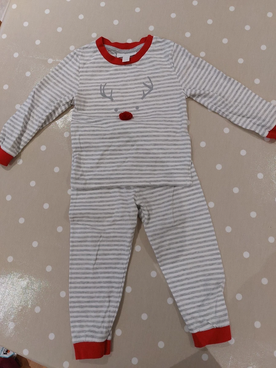 Little White Company Reindeer Pyjamas Aged 18months To 2 years