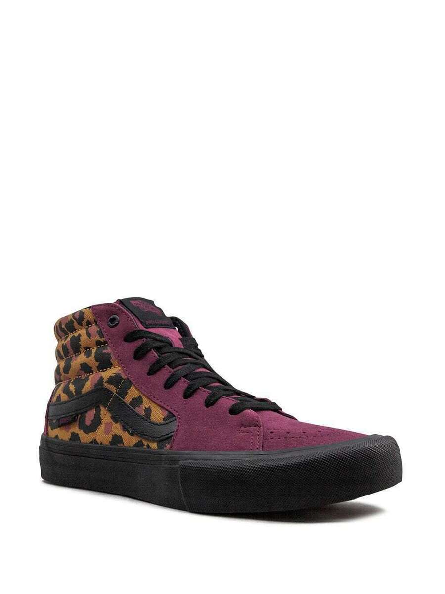 NWB Vans SK8-Hi Pro-punk beet red/black VN0A45JDUZL NWB Vans SK8-Hi Pro-punk beet red/black VN0A45JDUZL