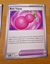 POKEMON COURONNE STELLAIRE FRANCAISE CARD CARTE BAIE YAPAP 141/142 SCR FR MINT