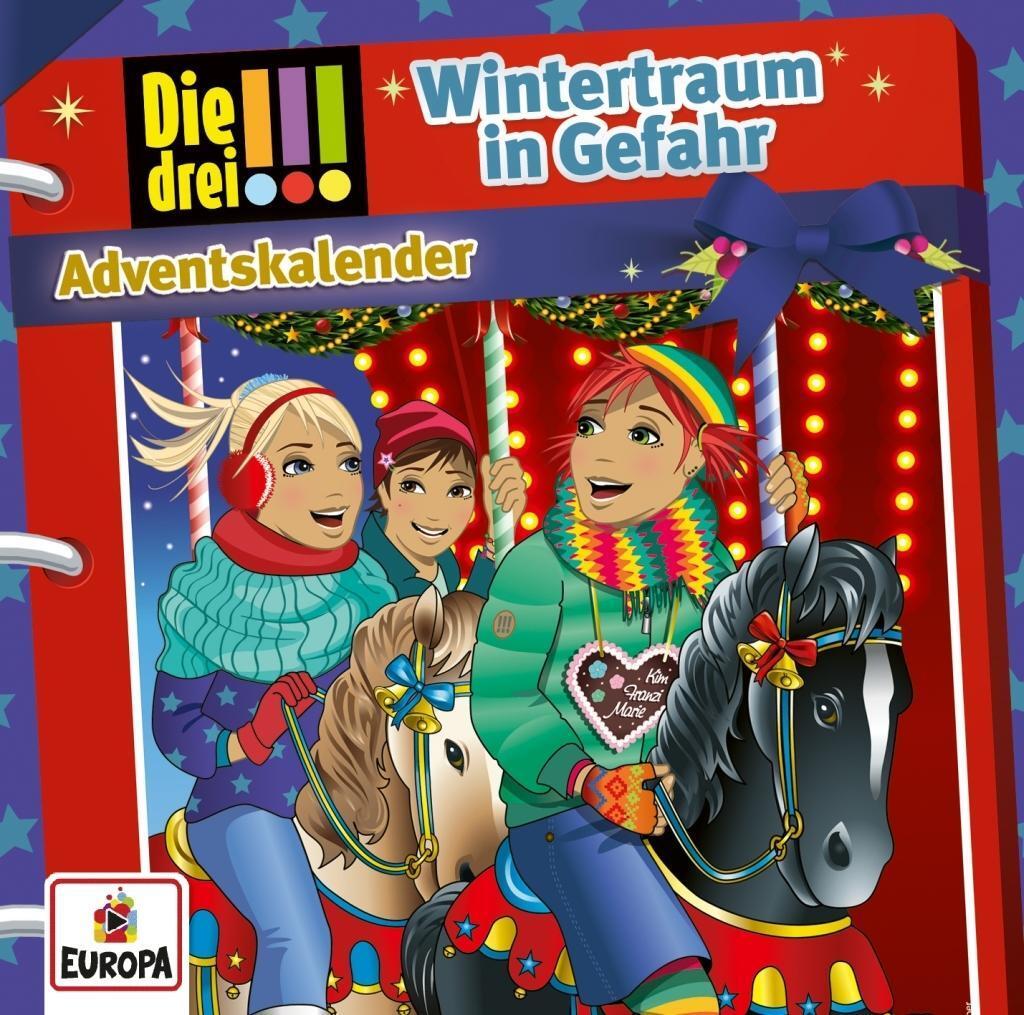 Thumbnail - Die Drei - Wintertraum In Gefahr (2 Audio-cd's) - Adventskalender,