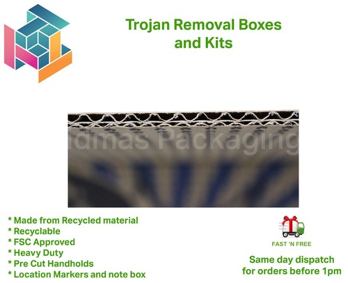 Removal Packing box STRONG LARGE QUALITY Cardboard House Moving Boxes - Picture 11 of 34
