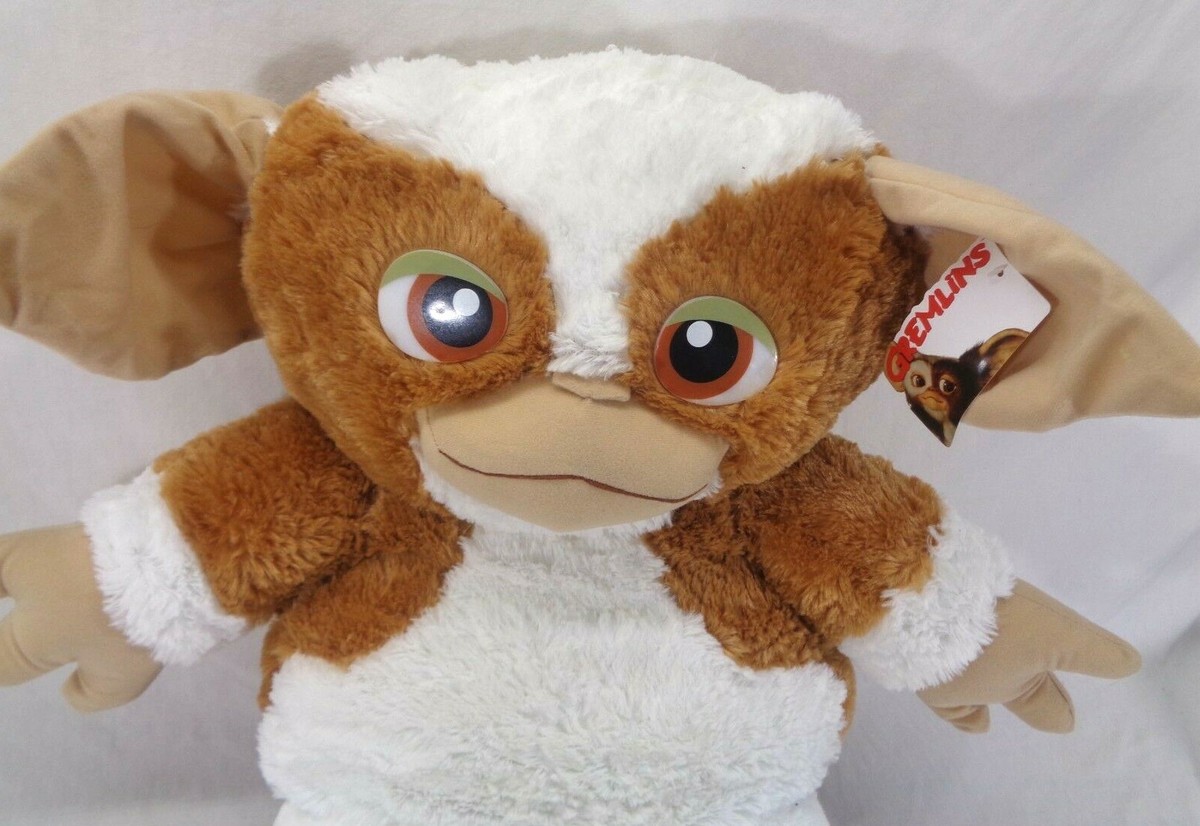 Gremlin Gizmo 17” 21” Stuffed Plush Animal White Tan Large