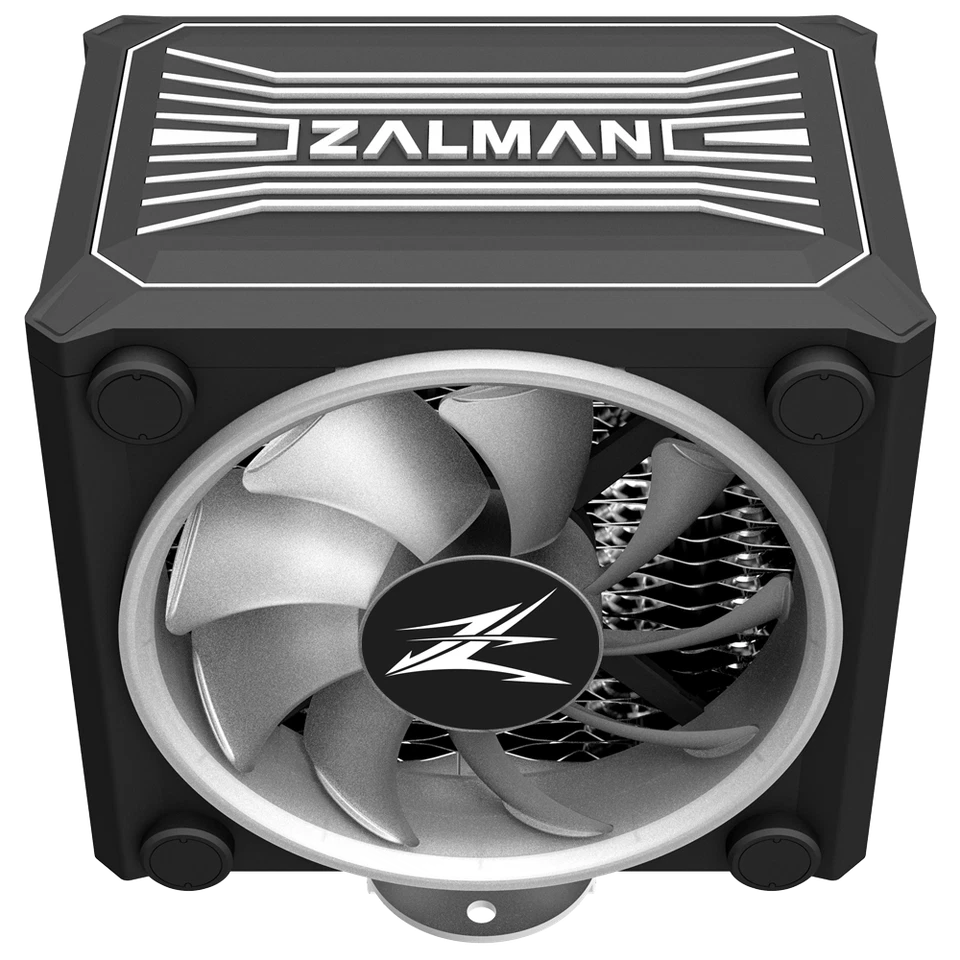 Zalman CNPS16X ARGB CPU PC Tower Cooler with Dual 120mm ARGB PWM Fans in Black - Image 4 of 4