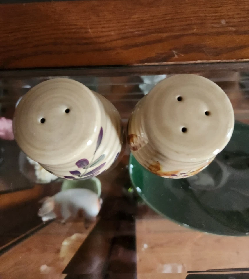 Juego(s) coctelera(s) de madera sombra Gibson cerámica marrón verde tostado Foto 3 de 4