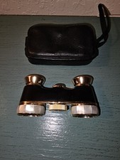 Vintage Tasco Mother Of Pearl  Brass 3x26 Binoculars/Opera Glasses...