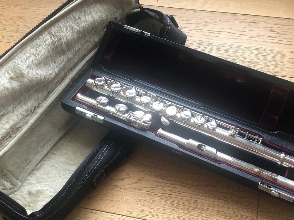 Flauto Traverso professionale, Yamaha YFL-617 totalmente in Argento 925! - Immagine 3 di 3