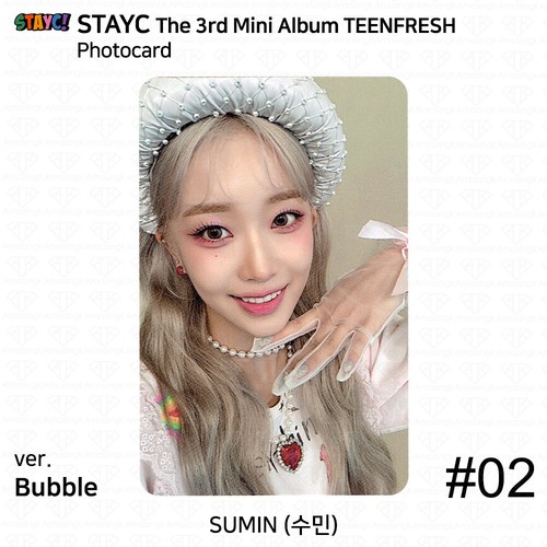 StayC 3rd Mini Album TEENFRESH Original Ver Digipack Ver Photocard 4cut Photo - Picture 24 of 120