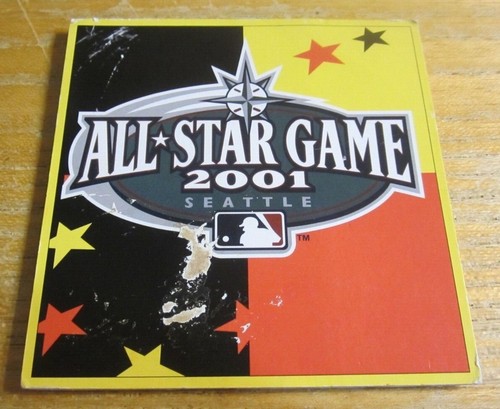 2001 All-Star Game Seattle 1.5" Round Commemorative Metal Coin MLB Baseball NIP - Picture 2 of 2