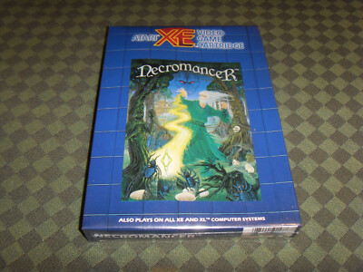 Necromancer NEUF SOUS BLISTER - Atari 400/800/XL - Jeu Vidéo Rétro Complet