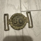 Civil War Confederate South Carolina Belt Buckle