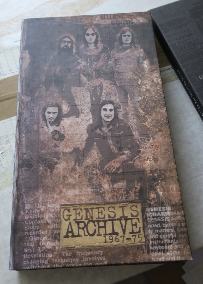 GENESIS "Archive 1967-75" 4CD Longbox