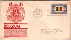 S07-8964, WWII OVERRUN COUNTRIES: BELGIUM, ANDERSON FDC