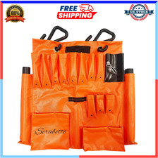 Lineman Tool Board Aerial Apron Organizer with Magnet + Two 2" Hooks