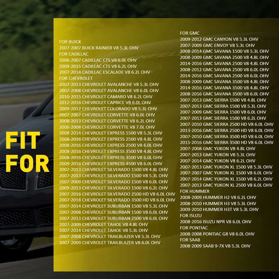 Camshaft & Crankshaft Position Sensor for Chevrolet Silverado 1500 GMC Buick OHV - Image 2 of 4