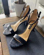 Pruce Ankle Strap Block Heel Sandals Sz 6.5