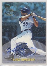 2000 Topps Auto Mike Sweeney #TA27 Auto 0c6