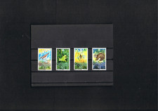 Liechtenstein Mi. Nr. 967 - 970 " Weltweiter Naturschutz " Gestempelt