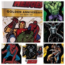 2025 Topps Marvel Comic Book Heroes 1975 Golden Anniversary