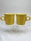 2 FIESTAWARE SUNFLOWER Yellow Tapered O Ring MUG Coffee 12oz Fiesta Ware HLC USA — photo 2