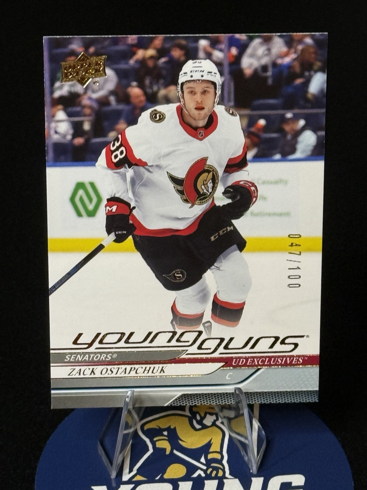 2024-25 Upper Deck Series 1 - Young Guns Zack Ostapchuk #209 Exclusives /100
