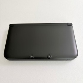 Nintendo 3DS XL LL Black Working Tested Japanese Version Console w/ Stylus