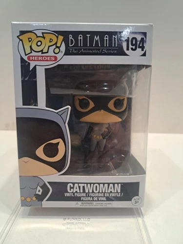 Damaged Box Funko Pop! Dc Batman The Animated Series Catwoman #194 Vinyl Figure
