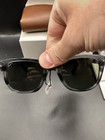 Persol Smoke Gray Acetate Polarized Sunglasses NWOT Full Presentation — photo 6