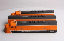 Lionel 6-11737 O Gauge TCA F3 ABA Diesel Locomotive Set (Shells Only) LN