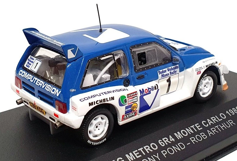 Ixo escala 1/43 MC1986 - MG Metro 6R4 Monte Carlo 1986 #1 estanque/arthur Foto 2 de 4