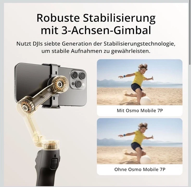 DJI Osmo Mobile 7P Stabilisierungssysteme Neu & OVP - Bild 3 von 4