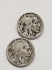 1919-S , 1920-S Buffalo Nickel Coins - Semi Key Date Coins