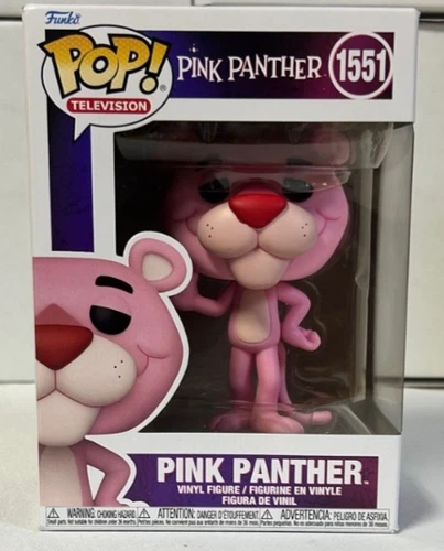 Funko POP! Pink Panther #1551 Television Icons Rare Vaulted MIB Fast Ship