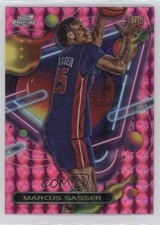 2023-24 Topps Cosmic Chrome Pink Galaxy Refractor Marcus Sasser #172 1g0v