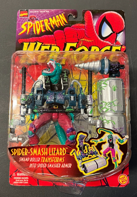 Marvel Spider-man Web Force 6' Lizard Action Figure ToyBiz Legends