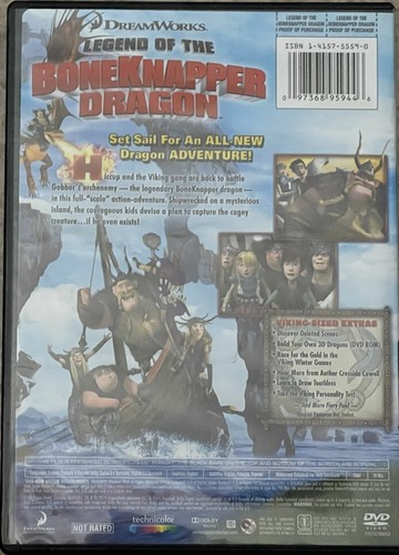 Legend of the BoneKnapper Dragon ~ DVD 2010 ~ DreamWorks - Picture 2 of 2