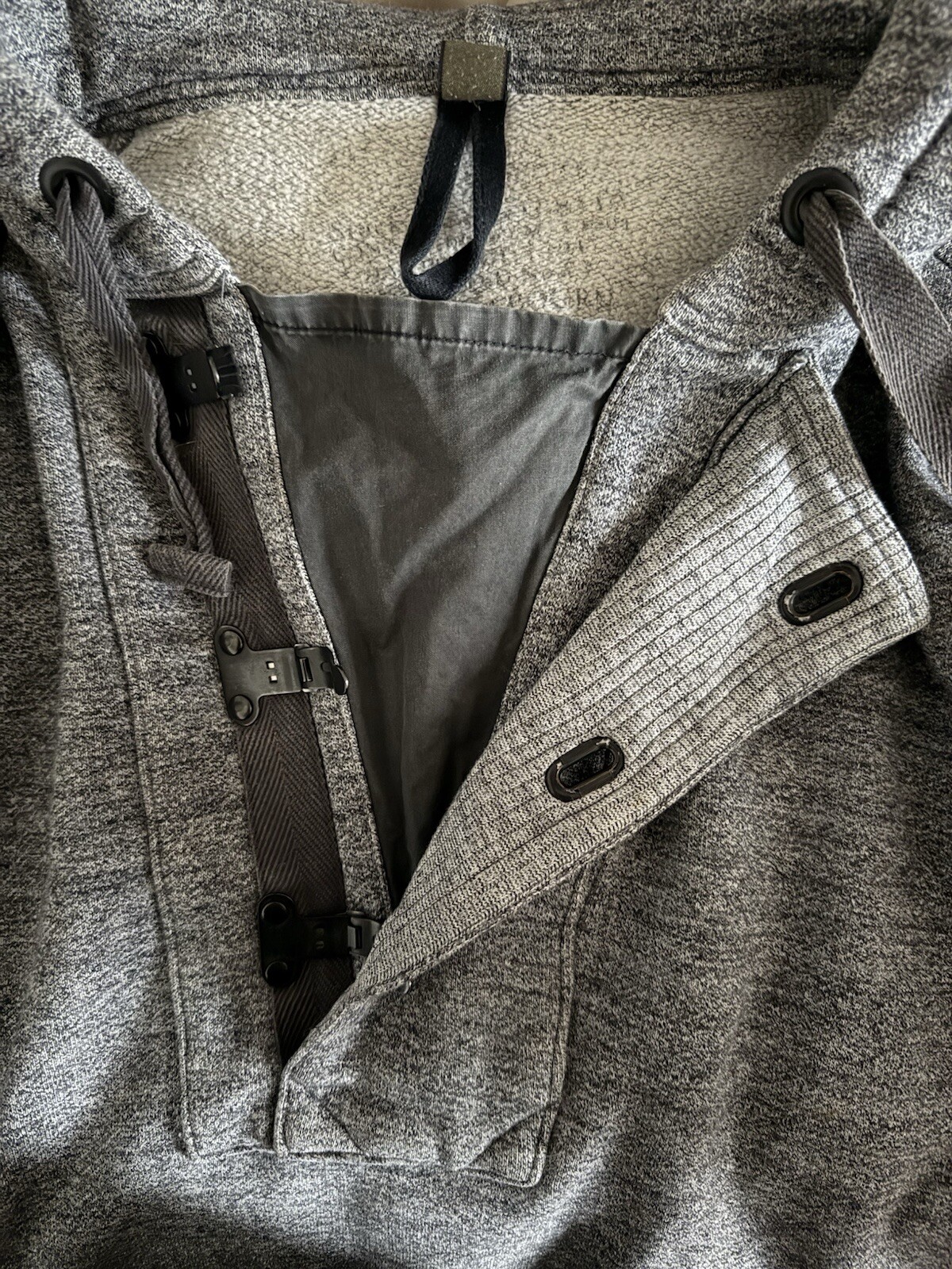 Nigel Cabourn Outer Limits Grey Pullover Hoodie 4… - image 10