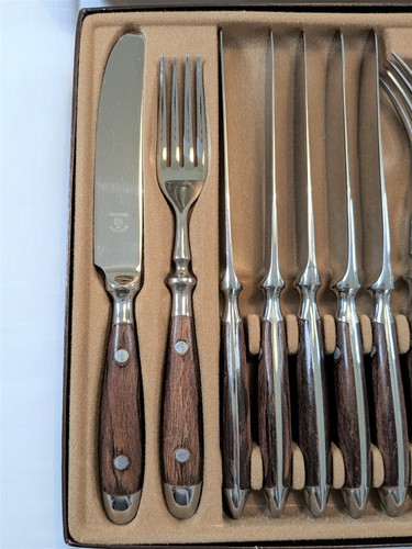 Besteck Altdeutsch 2 x 24 Teile & Zubehör von Justinus Solingen - Bild 17 von 25