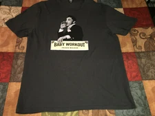 JACKIE WILSON BABY WORKOUT T-SHIRT ADULT SIZE MEDIUM REGENT & JEWEL PUBLISHING 